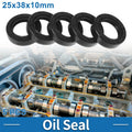 Set of 5 Oil Seal Rotary Shaft Seal for Various Models (25x38x10mm)