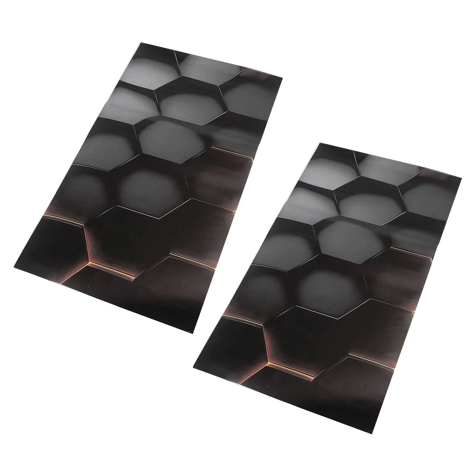 Honeycomb Waterproof Decal 2x for Car B Pillar