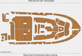 EVA Pads Flooring Mat for Sea Fox 226 Commander (2019)