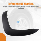 1x Fender Flare Trim for Toyota Tacoma (2005–2015) TO1268106 Black Plastic
