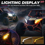 LED Front Turn Signal Light for Can Am Maverick X3 R (2017-2023)