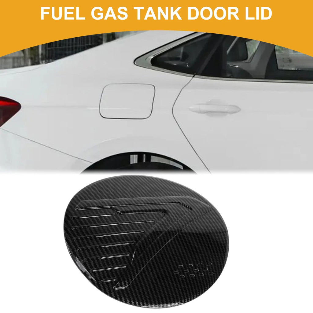 Fuel Tank Door Cap for Subaru Crosstrek (2024–2025) Carbon Fiber Black