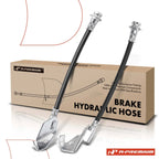 2X Rear Outer Brake Hydraulic Hose for Jeep Cherokee (2014–2020)