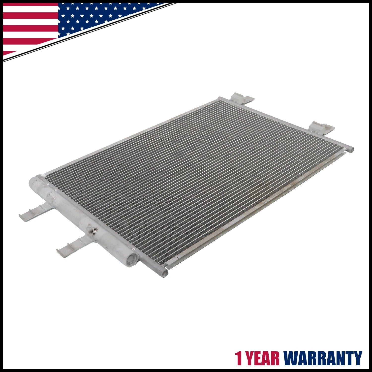 A/C condenser with drier & bracket 921006RA0B for Nissan Rogue (2021–2023)