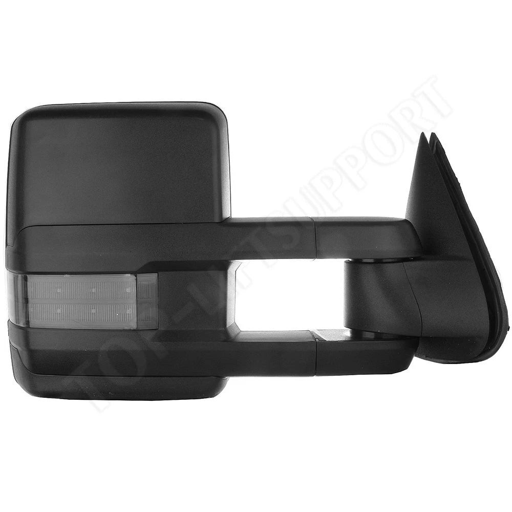 Power LED Smoke Towing Mirrors for Silverado Sierra (2014–2023)