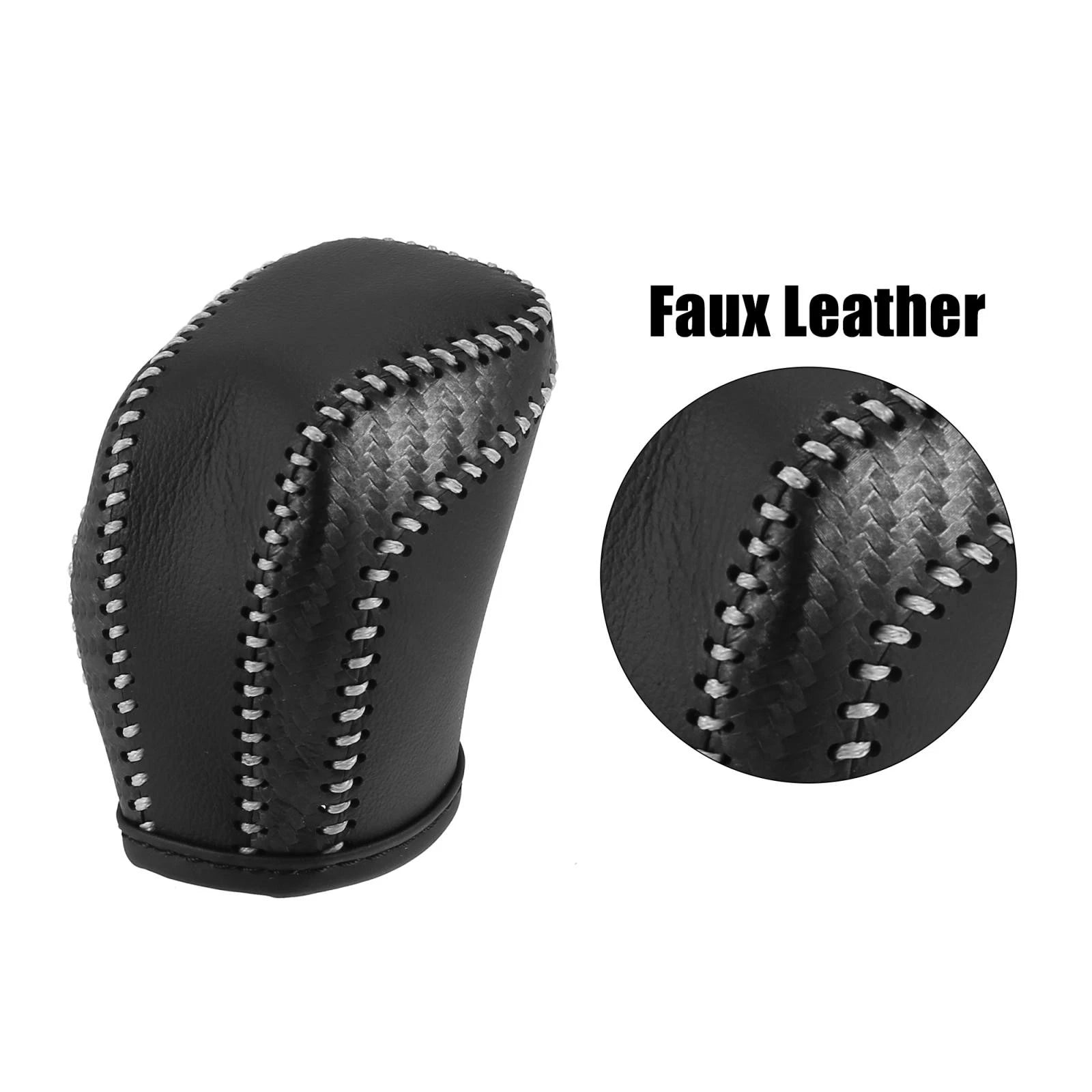Gear Shift Knob Cover for Toyota Camry (2017–2021), Avalon (2019–2021), Corolla (2019–2021) Black