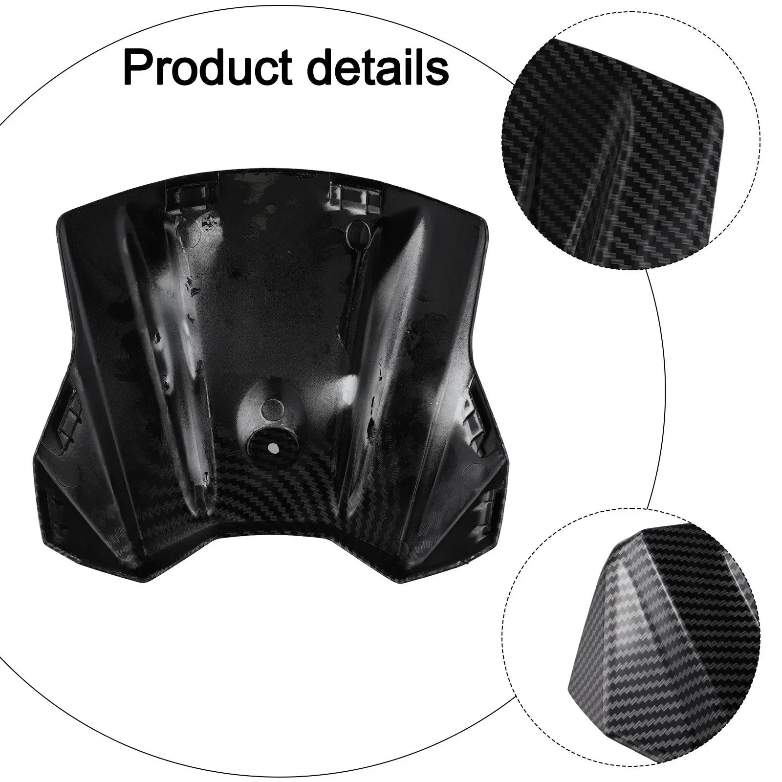 FAIRING TRIM FRAME COVER ABS Black Carbon Fiber  (2012–2016)