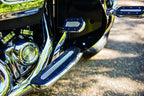 Kuryakyn Heavy Industry Driver Floorboards Chrome for Harley (2008–2009)