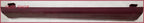Seat Track Cover Set of 2 Red LH RH for Ford Thunderbird Cougar (1989–1997)