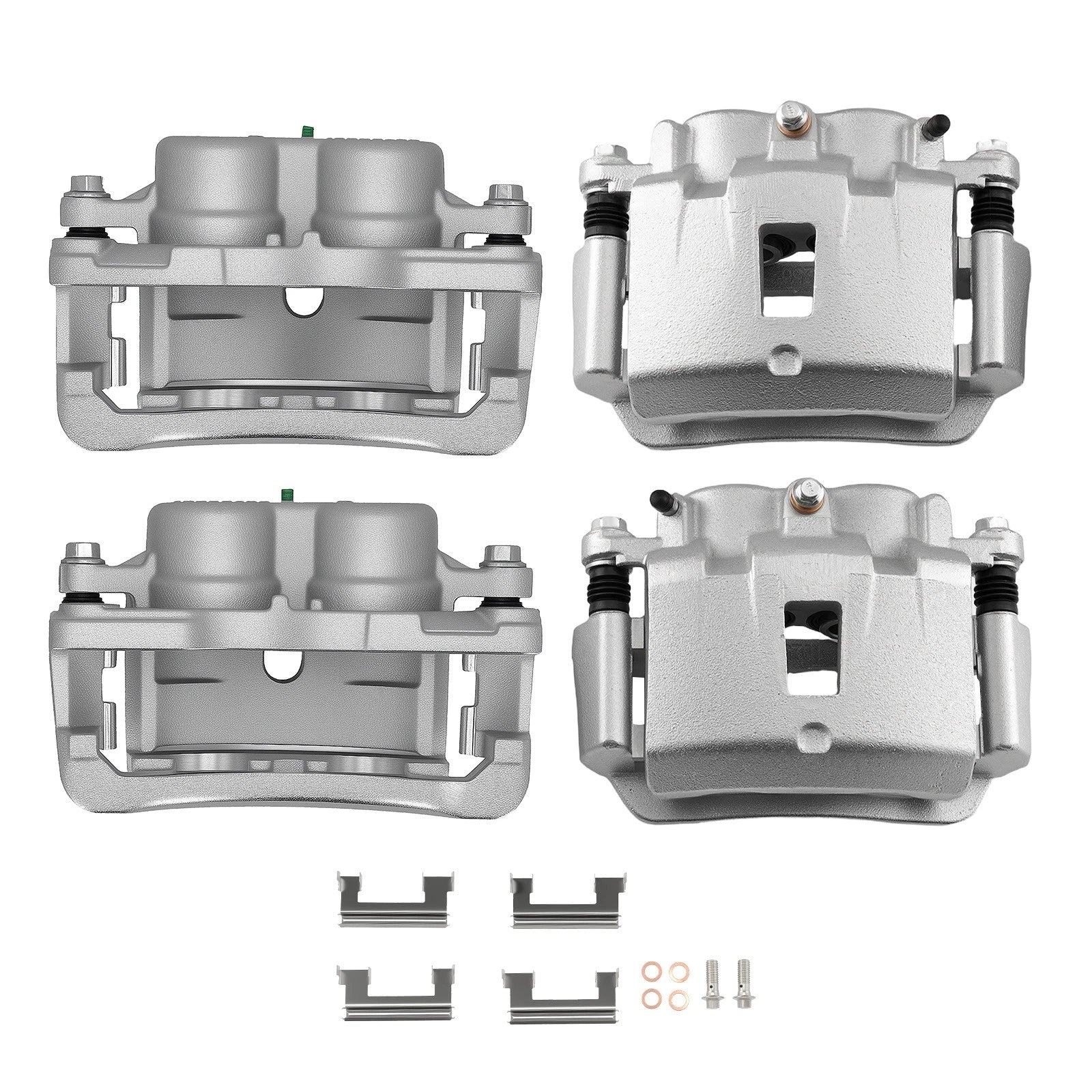 Set of 4 Disc Brake Calipers for GMC Savana 2500 3500 (2003–2020)