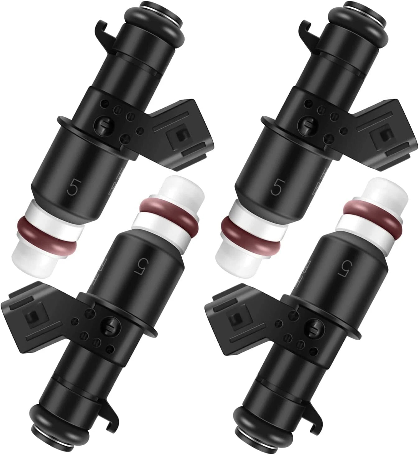 Set of 4 Fuel Injectors 16450-RNA-A01 for Honda Civic CR-Z (2011–2016)