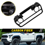 Carbon Fiber Center Air Outlet Vent Cover Trim for Toyota Tacoma (2024–2026)