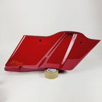 Left Side Extended Stretched Saddlebag for Harley Touring (2014–2023) - Billiard Red