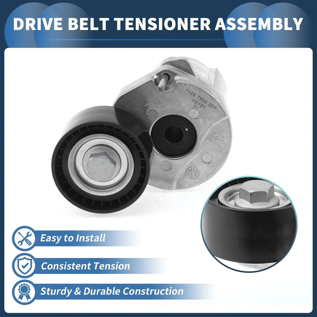 Belt Tensioner for BMW 320D 2.0D (2004 - 2013) BMW 1 3 5 Series