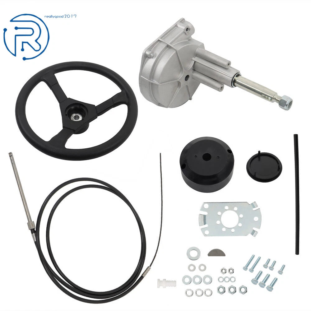 Rotary Steering System for Outboard Boat (14 Feet)