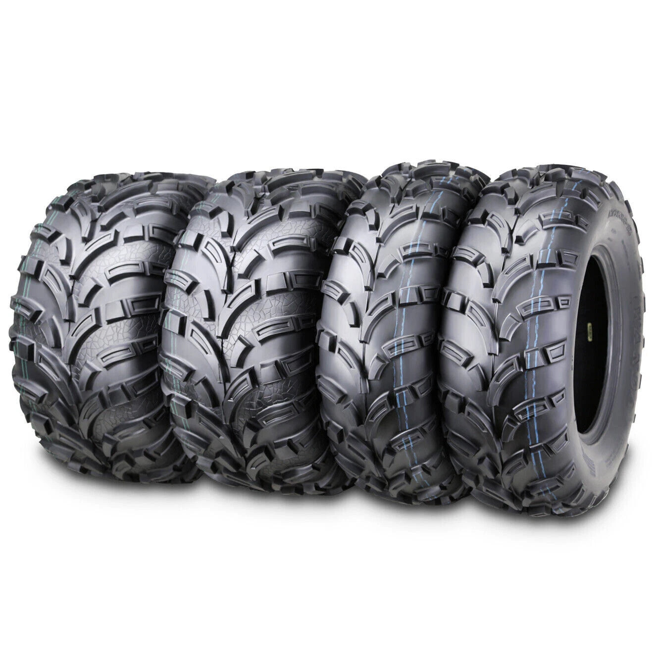 Set of 4 WANDA ATV Tires 25x8-12 & 25x11-12 for Can-Am Outlander (2006–2014)