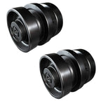 2X Bottom Rollers 304-1890 for Caterpillar Skid Steer Loaders