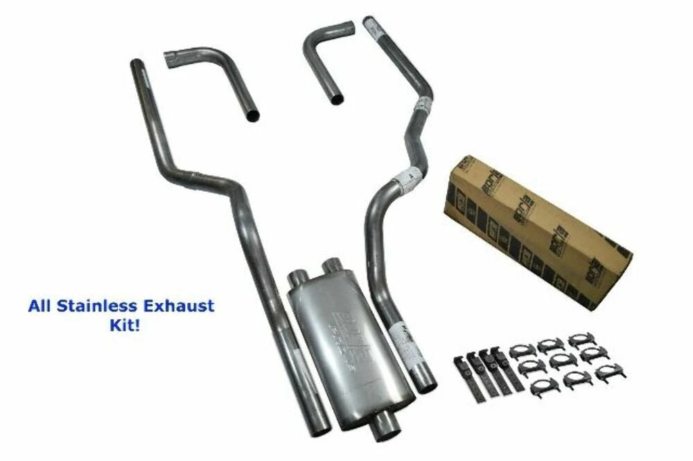 Dual Exhaust Kit for Chevy GMC 1500 (2019–2025) Borla Pro XS Side Exit