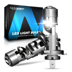 2X H7 LED Headlight Bulbs for NOVSIGHT (6500K, 17000LM)