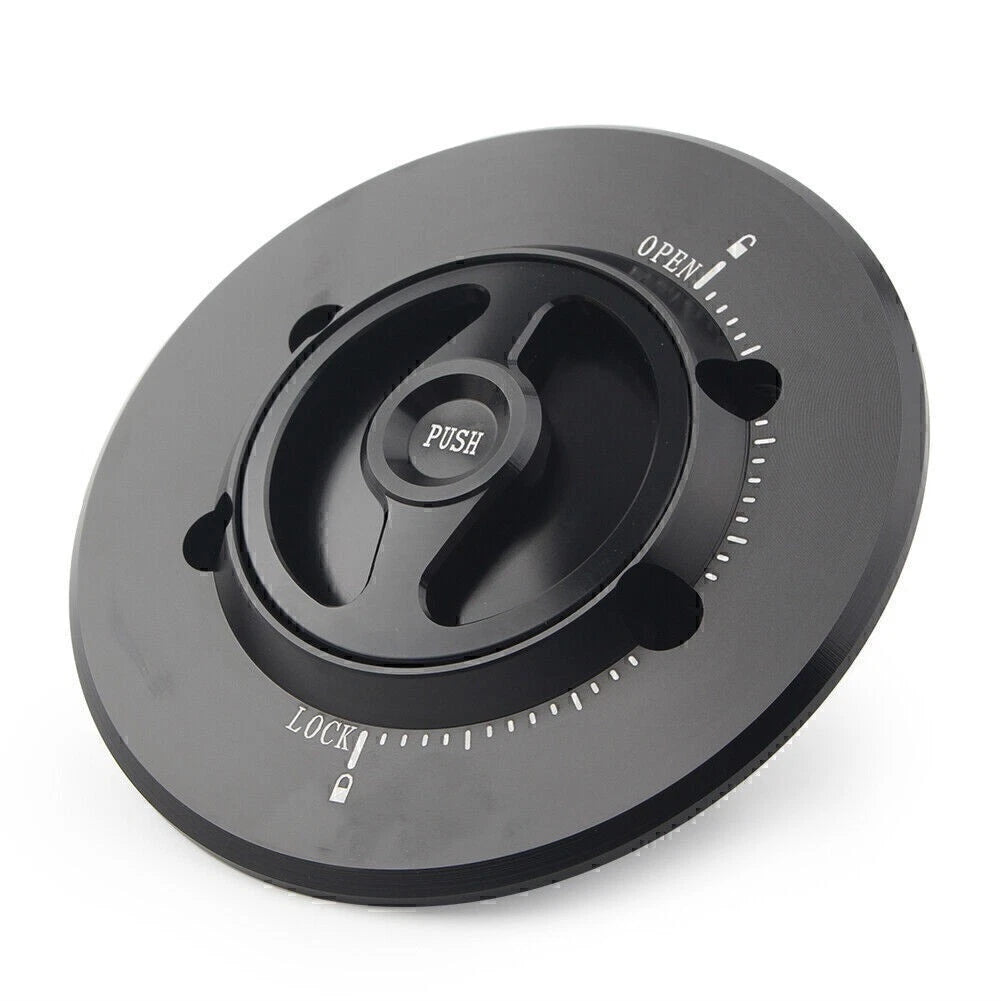 CNC Gas Fuel Tank Cap Cover for BMW R1200GS (2010–2012) Aluminum