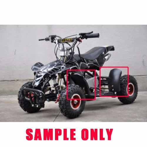 Set of 4 Mud Guards for Mini Kids Quad ATV (43cc 47cc 49cc)