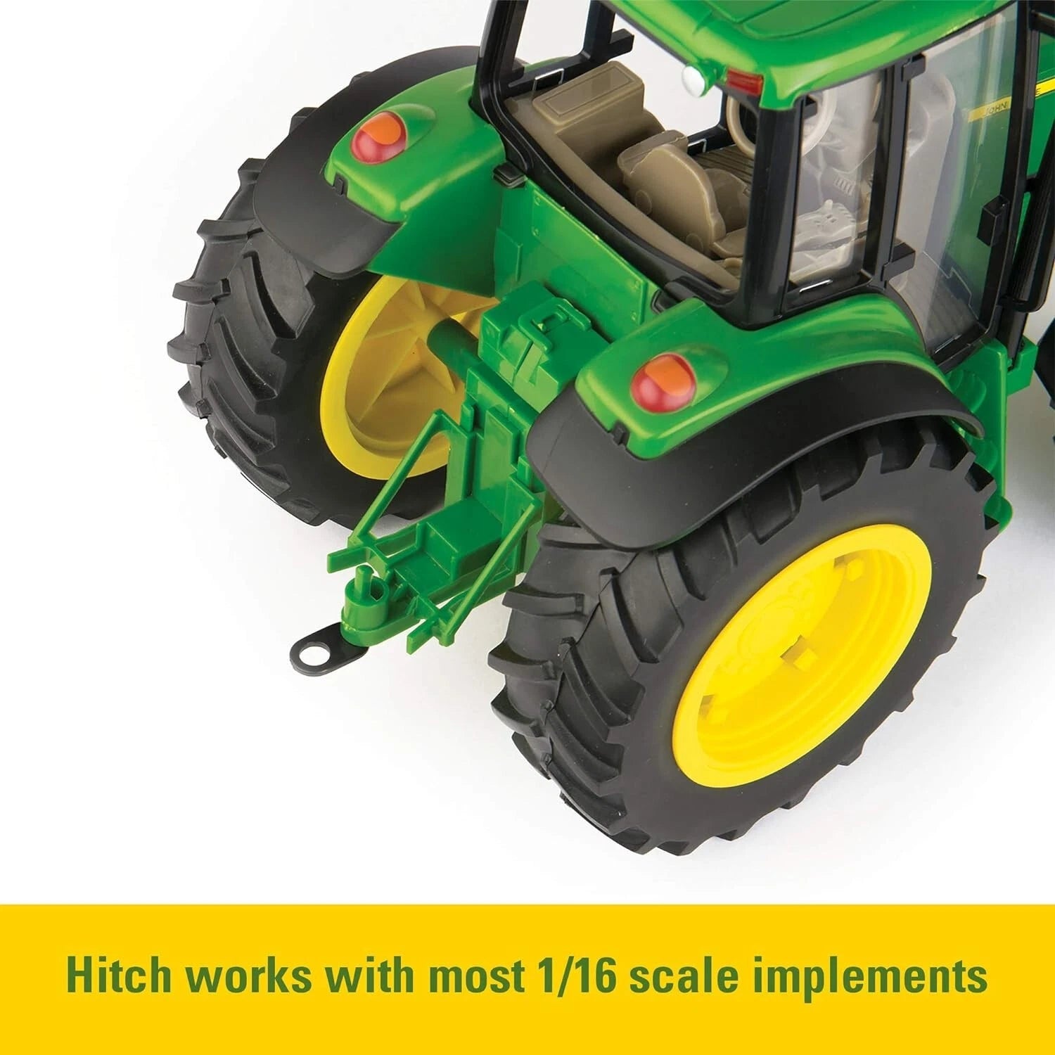 1:16 Scale Light Up Tractor and Wagon for John Deere Big Farm (No Year)