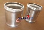 76mm 3" Aluminum Hose Adapter Coupler for Turbo Connector