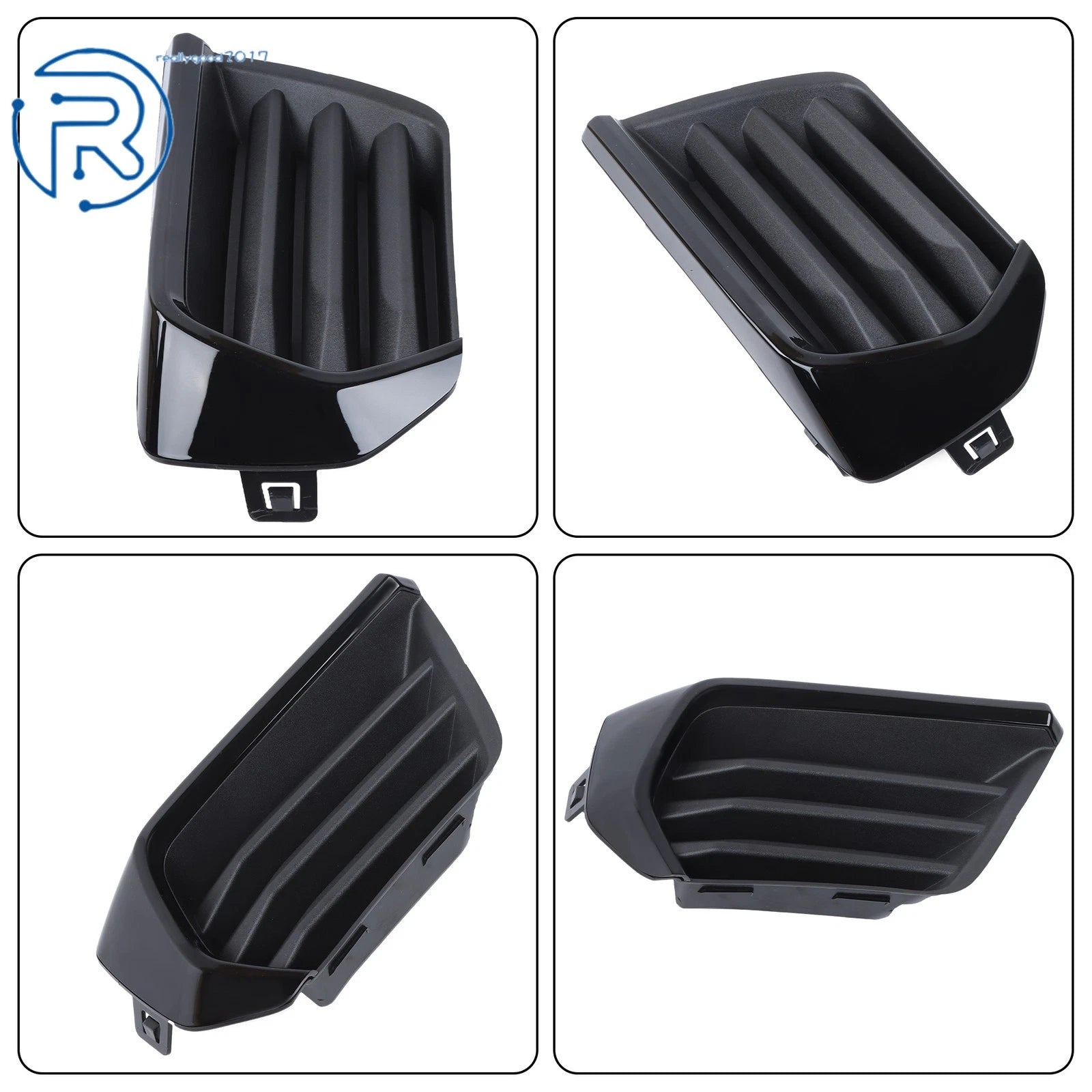 Front Fog Light Black Cover for Chevy Colorado (2021-2022)