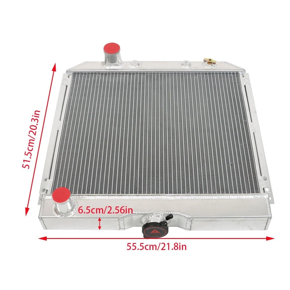 3 Row Aluminum Radiator for Ford Fairlane Falcon Galaxie V8 (1963–1970)