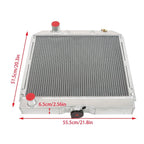 3 Row Aluminum Radiator for Ford Fairlane Falcon Galaxie V8 (1963–1970)