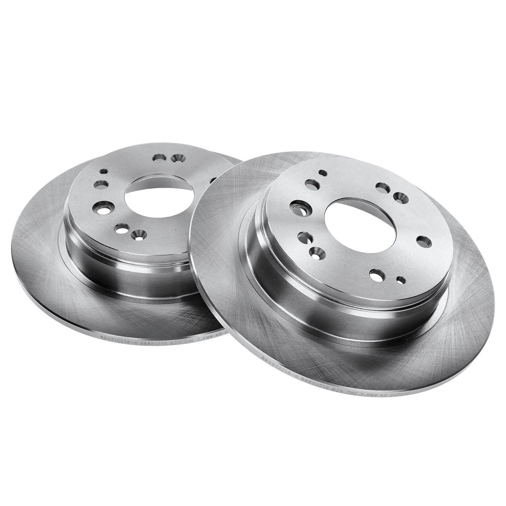 Disc Brake Rotor & Ceramic Pads for Honda Element (2003-2011)