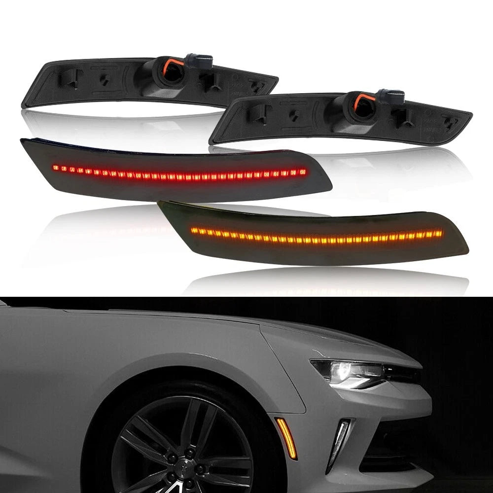 4X LED Side Marker Light for Chevy Camaro (2016–2022)
