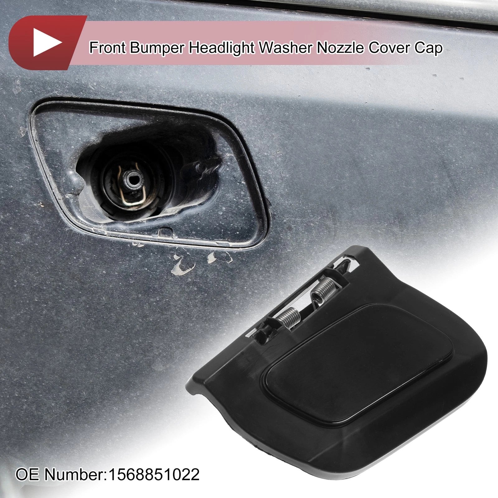 Washer Nozzle Cover Cap for Mercedes-Benz GLA45 AMG (2015–2019)