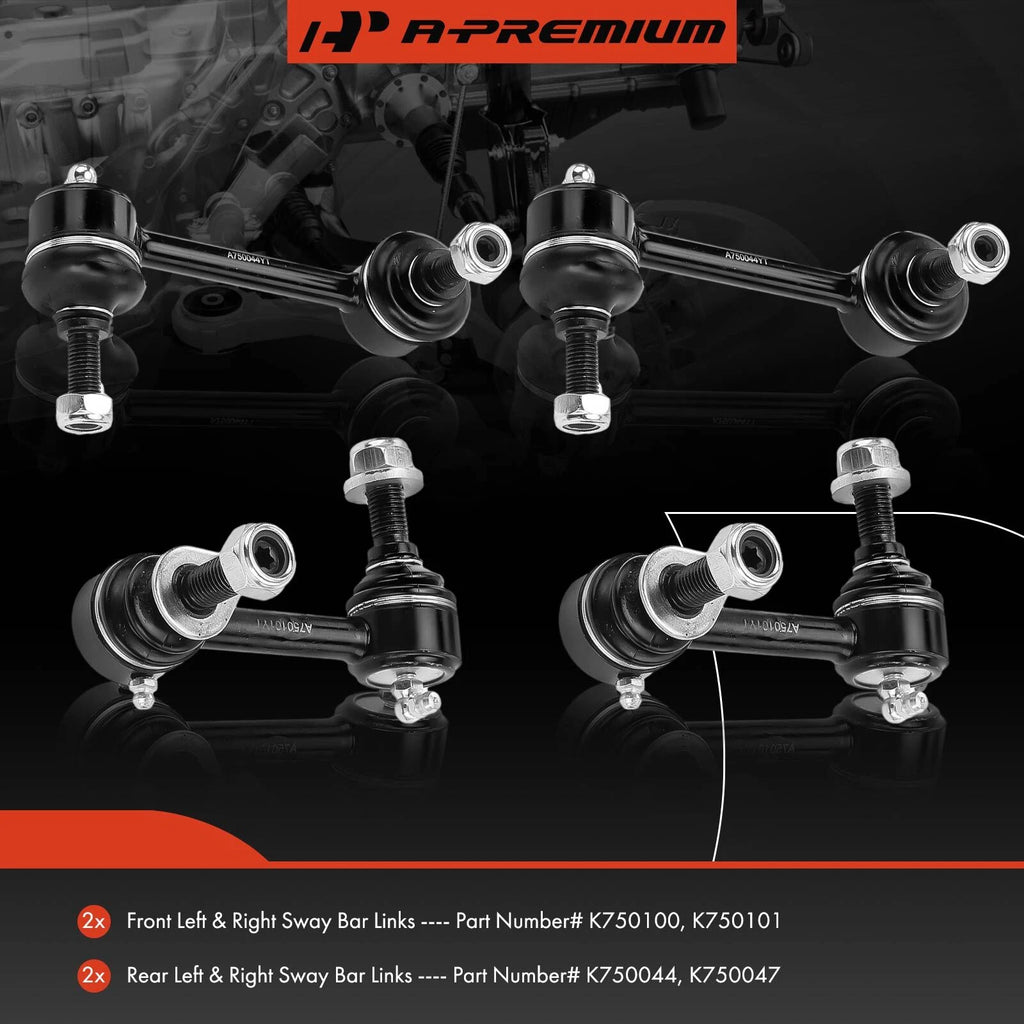 Set of 4 Sway Bar Links for Infiniti G35 (2003–2007) Nissan 350Z 3.5L