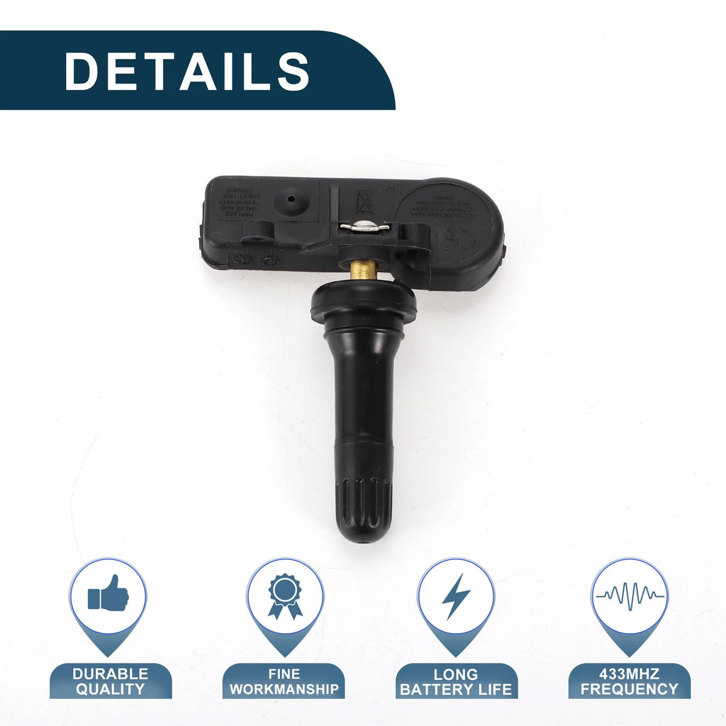 Tire Pressure Sensor for Kia K900 (2015–2017) TPMS No. 529333T000 433MHz