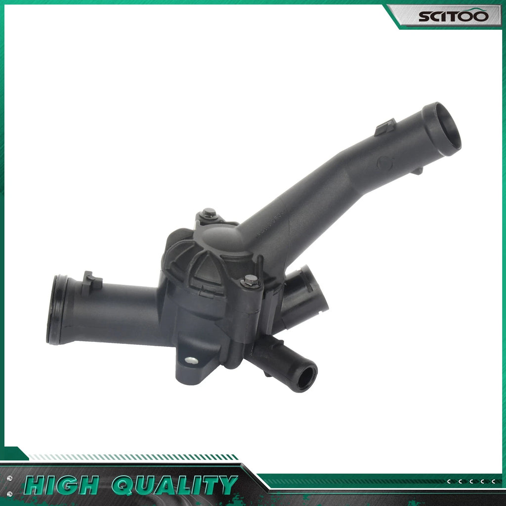Thermostat Housing Assembly for Volkswagen Jetta Golf Rabbit Passat (2005–2010)