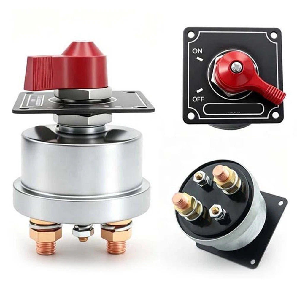 48V DC Panel Mount Battery Disconnect Switch for Marine Applications