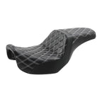 Driver Passenger Seat for Harley Dyna Street Fat Bob Super Glide (2006–2017)