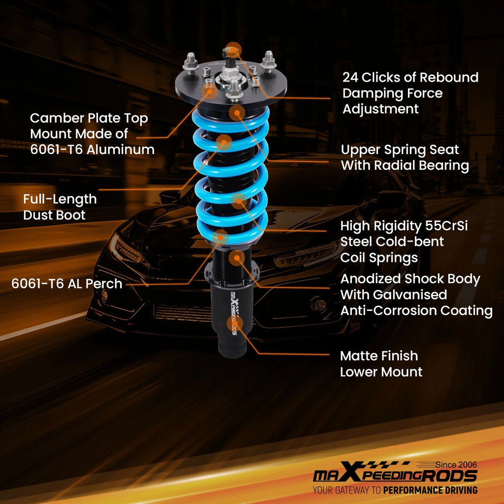 Coilovers Lowering Kit for Mitsubishi Eclipse (1995-1999)
