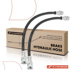 2X Rear Brake Hydraulic Hose for Dodge Ram 50, Mitsubishi Mighty Max