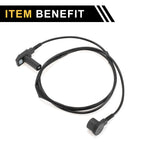 1 Pc Crankshaft Position Sensor No.0021531728 for Mercedes-Benz W140 S420 (1993–1998)