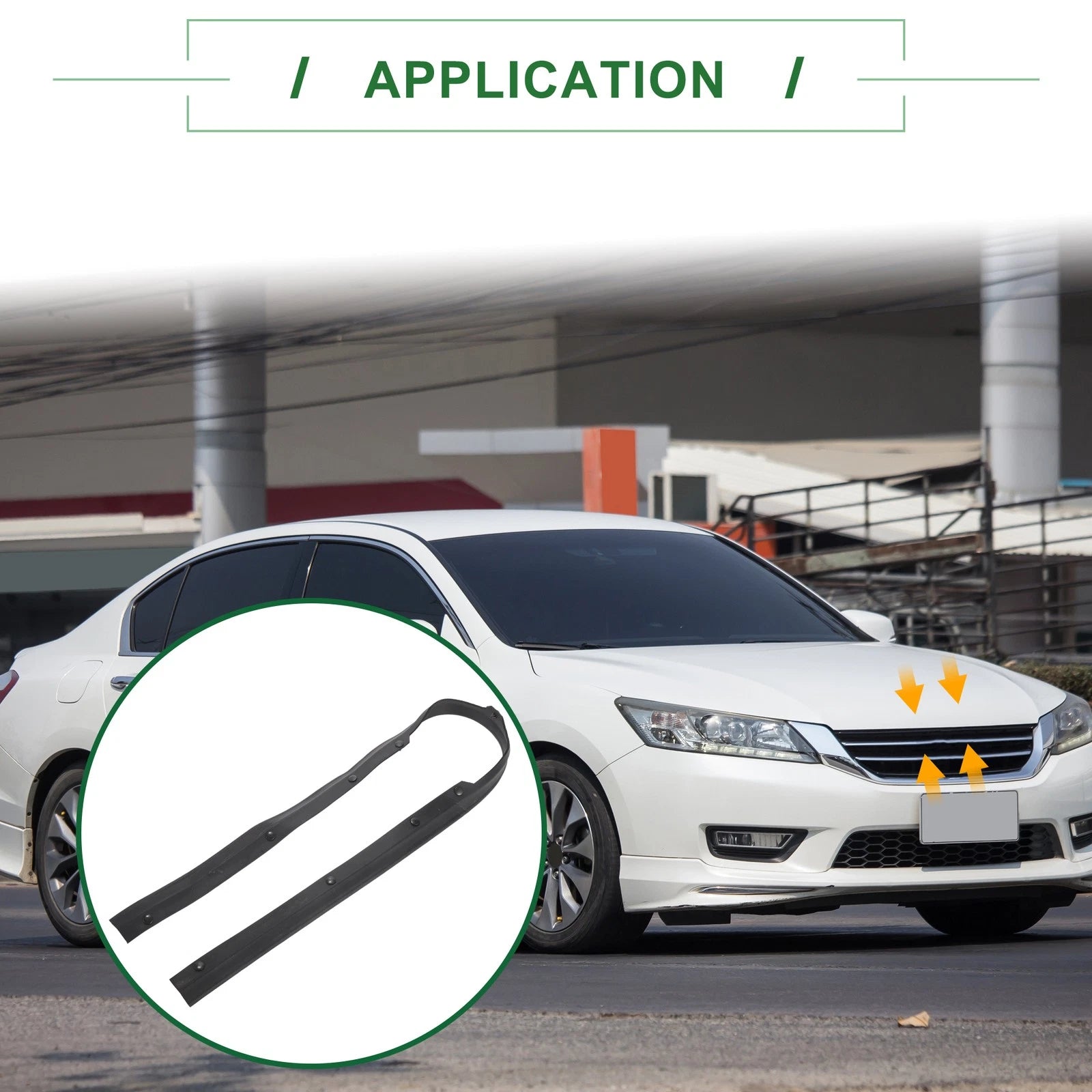 Front Engine Hood Sealing Strip No. 74148TA0A00 for Honda Accord (2008–2012)