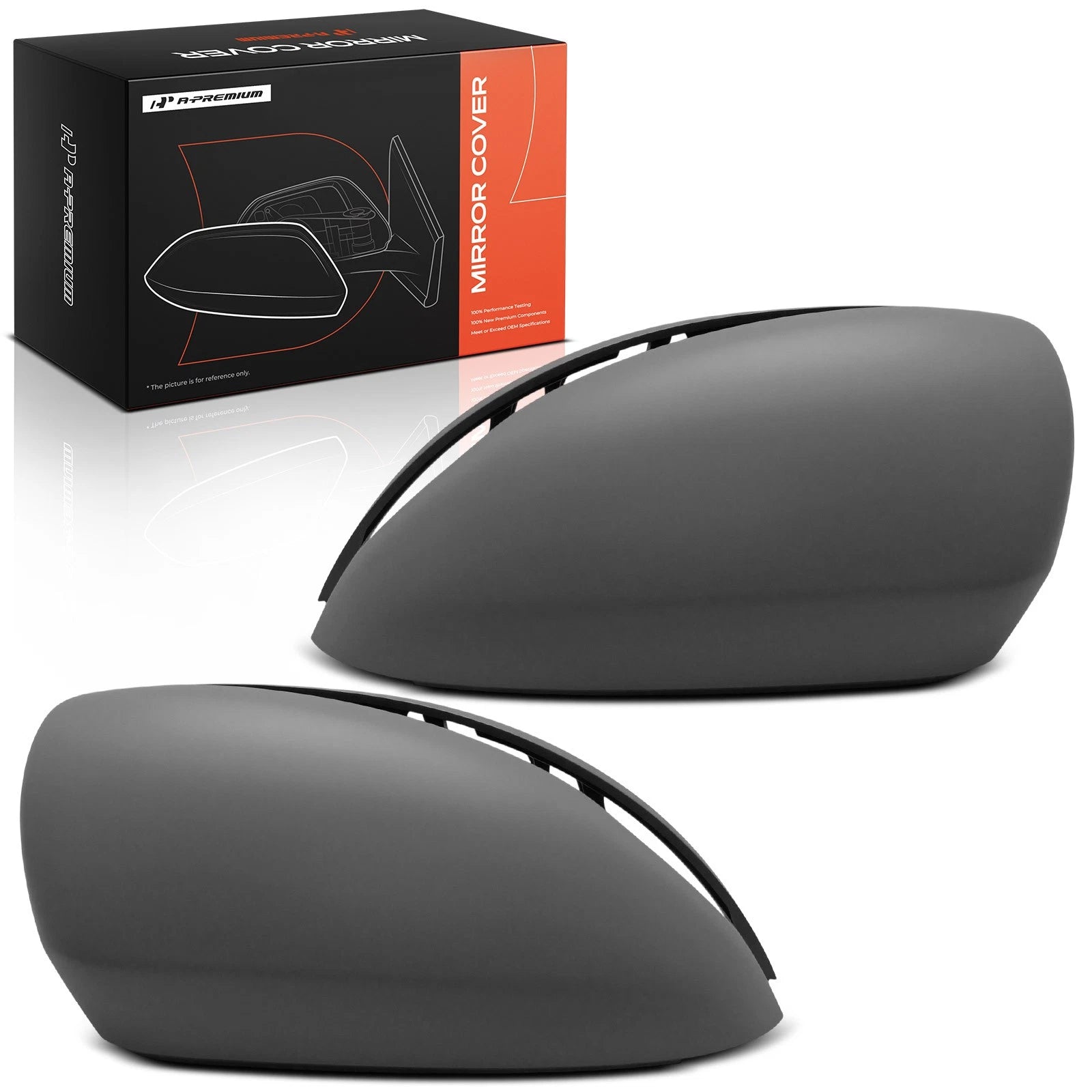 Mirror Cover Caps for Mercedes-Benz C250 C400 C43 AMG E450 E550 (2012–2021)