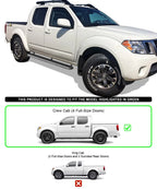 5-Inch Running Boards for Nissan Frontier Crew Cab (2005-2026)