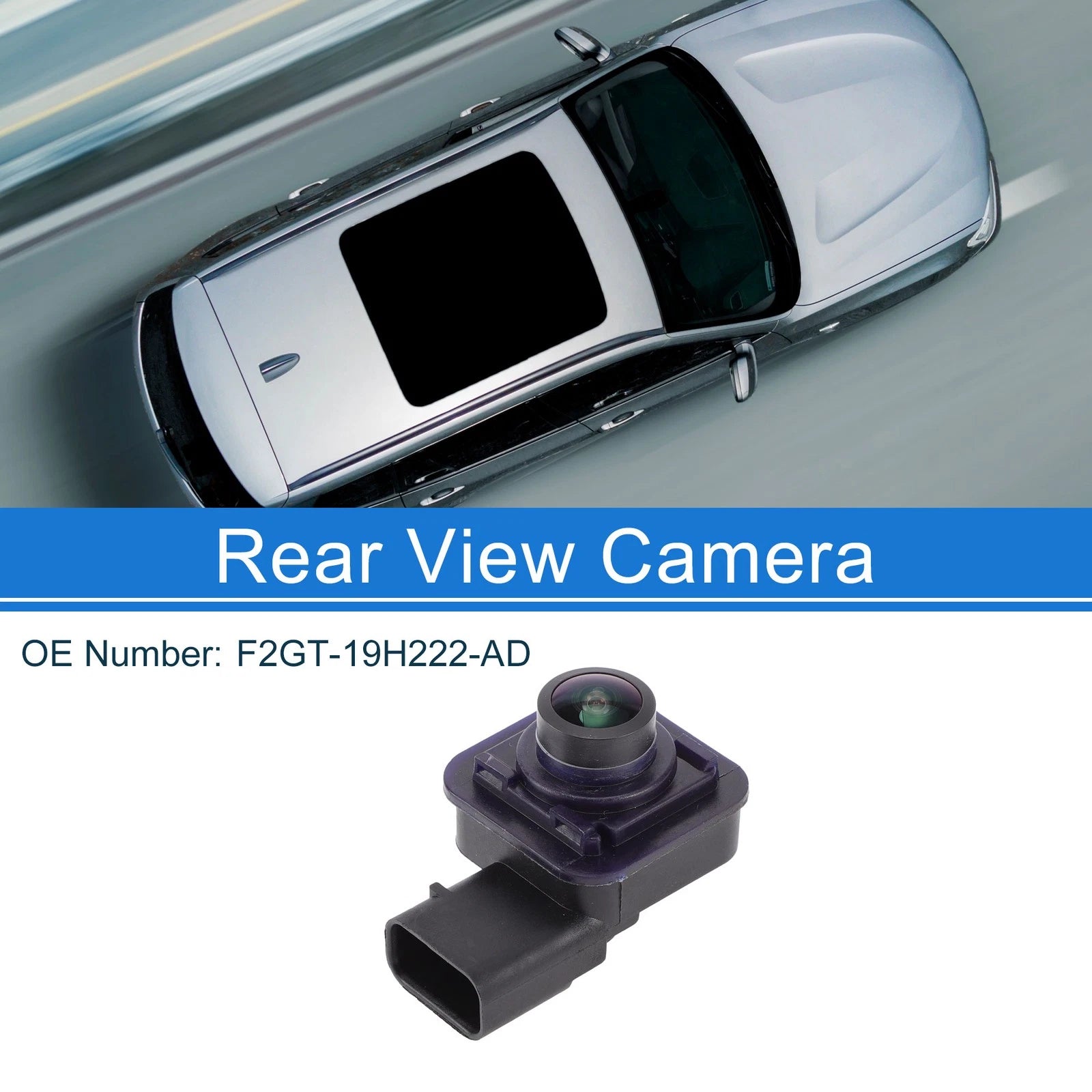 Rear View Camera for Ford Edge (2015–2016) 120-180°