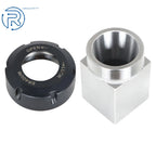 Square Collet Block Chuck Holder for CNC Lathe Engraving Machine
