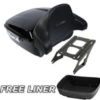 Trunk Backrest Pad Mount Rack for Harley Electra Glide (2014–2026)