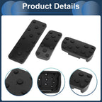 3 Pcs Accelerator Pedal Covers for Subaru Forester (2006–2018) Black