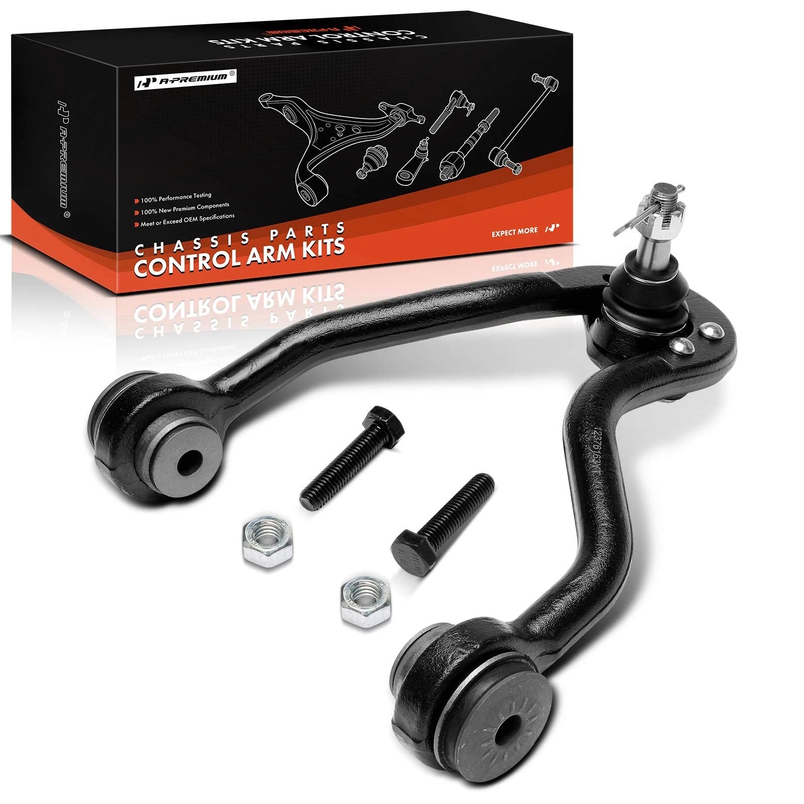 Front LH Upper Control Arm with Ball Joint for Chevy K1500 Suburban (1992–1999)