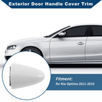 Exterior Door Handle Cover Trim for Kia Optima (2011–2016) White ABS